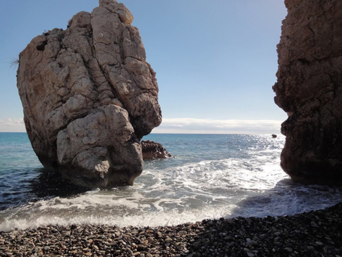 standign stones in the sea