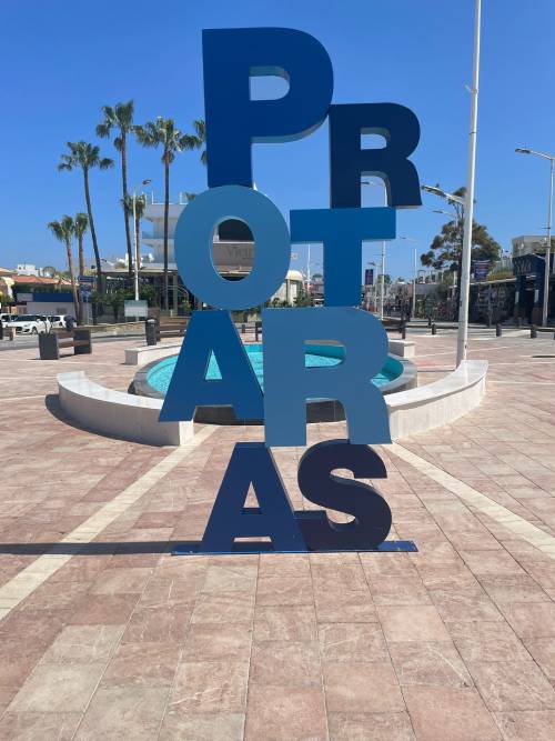 large Protoras sculpture